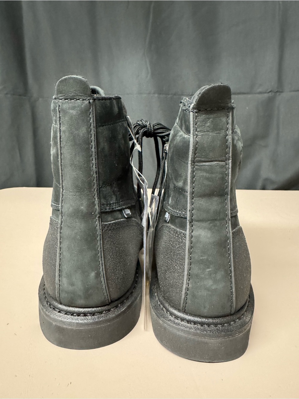 Harley-Davidson Men's Hagerman Warm Black Nubuck & Leather Work Boots - Picture 4 of 16